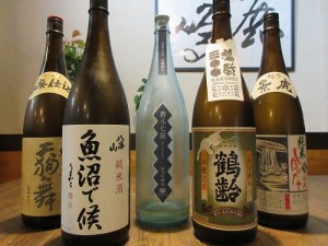 肉料理に合う日本酒を数多く取り揃えております